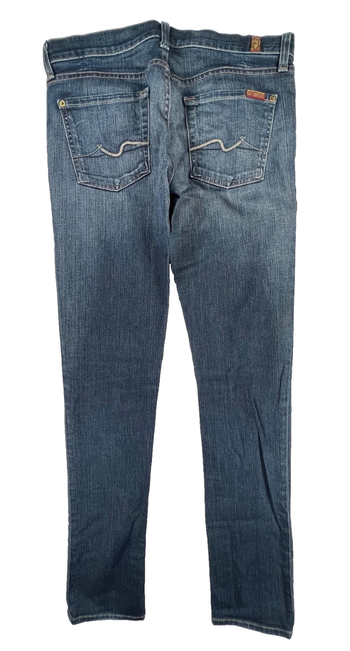 Vintage Y2K - 7 For All Mankind - Roxanne Straight Jeans (Size 30) - MSRP $199